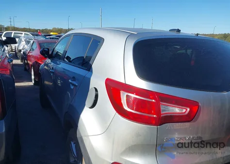 2012 Kia Sportage Lx z USA, uszkodzony, nr VIN KNDPBCA24C7278034